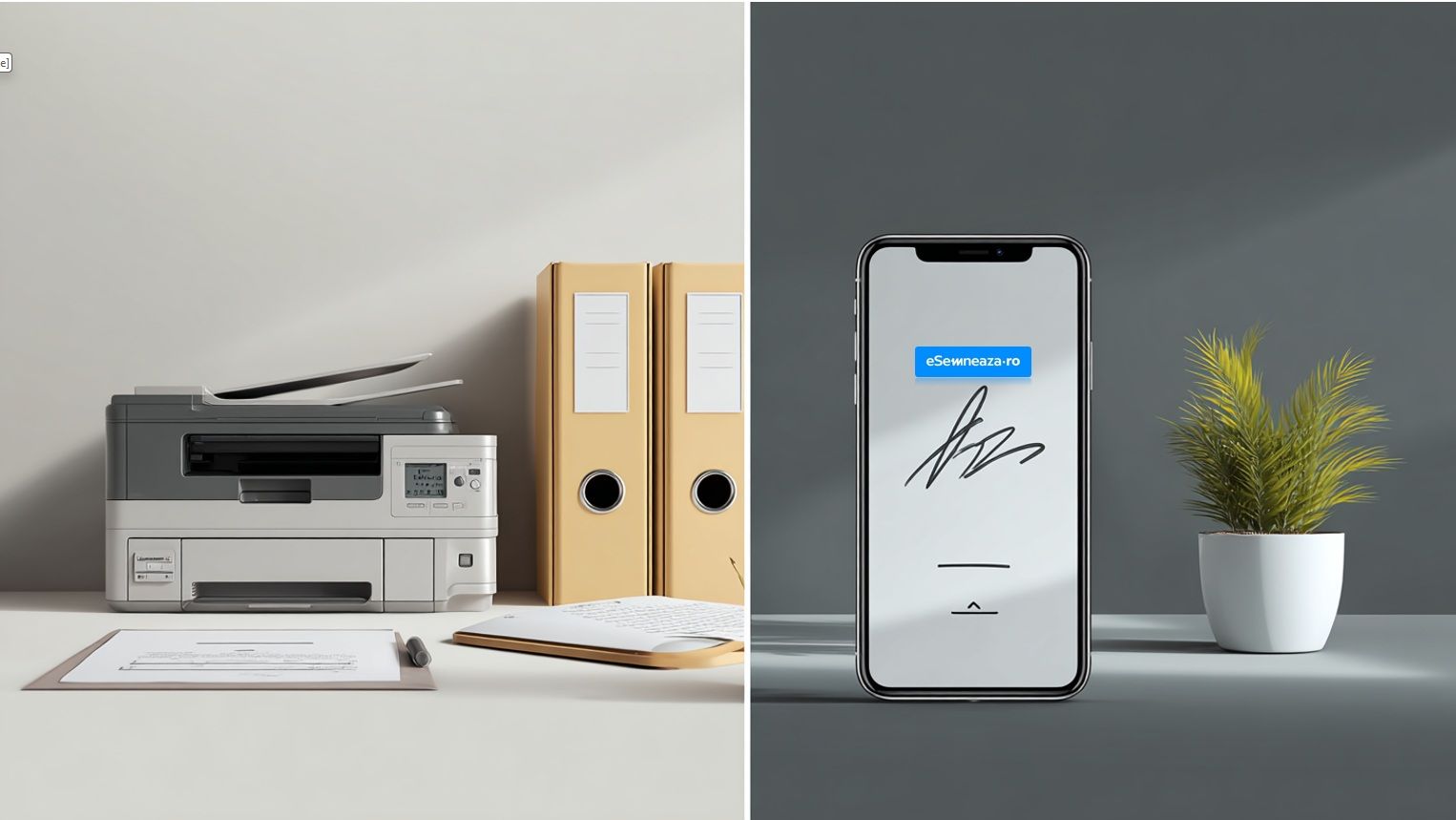 Digitalizare cu beneficii imediate: simplificarea procesului de semnare a documentelor