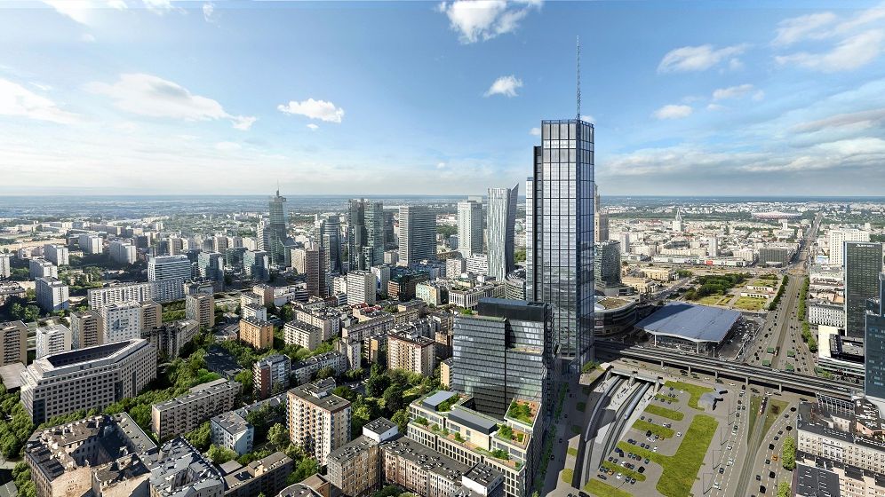 Care sunt cele mai inalte cladiri din Europa Centrala si de Est? Polonia, prima cladire de peste 300 de metri din Europa Centrala si de Est