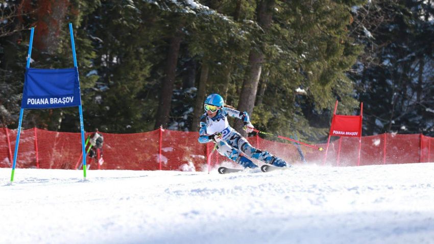 Românii au obținut 4 medalii la competiția de schi FIS Children Trophy