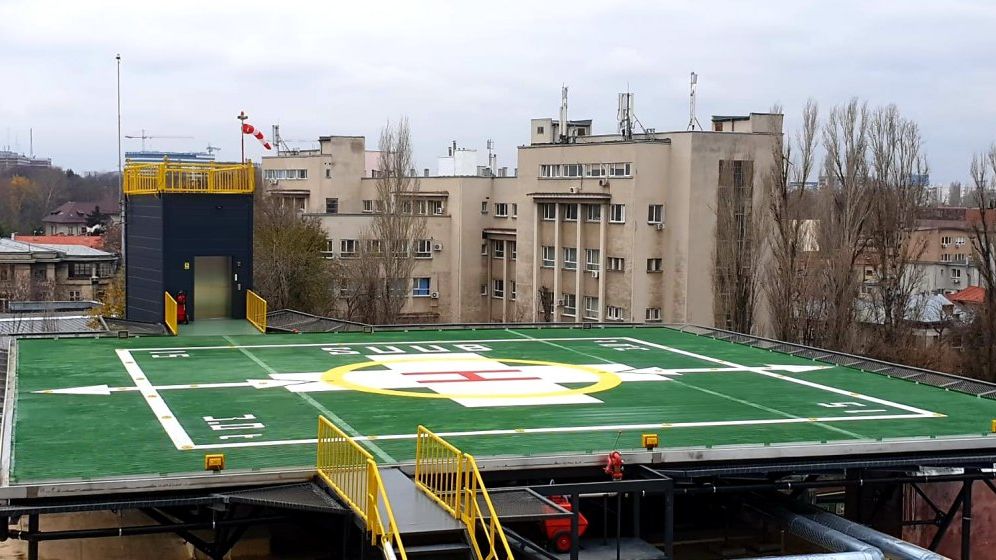 Consiliul Judetean Bacau anunta ca Spitalul Judetean de Urgenta din oras va beneficia de un heliport modern