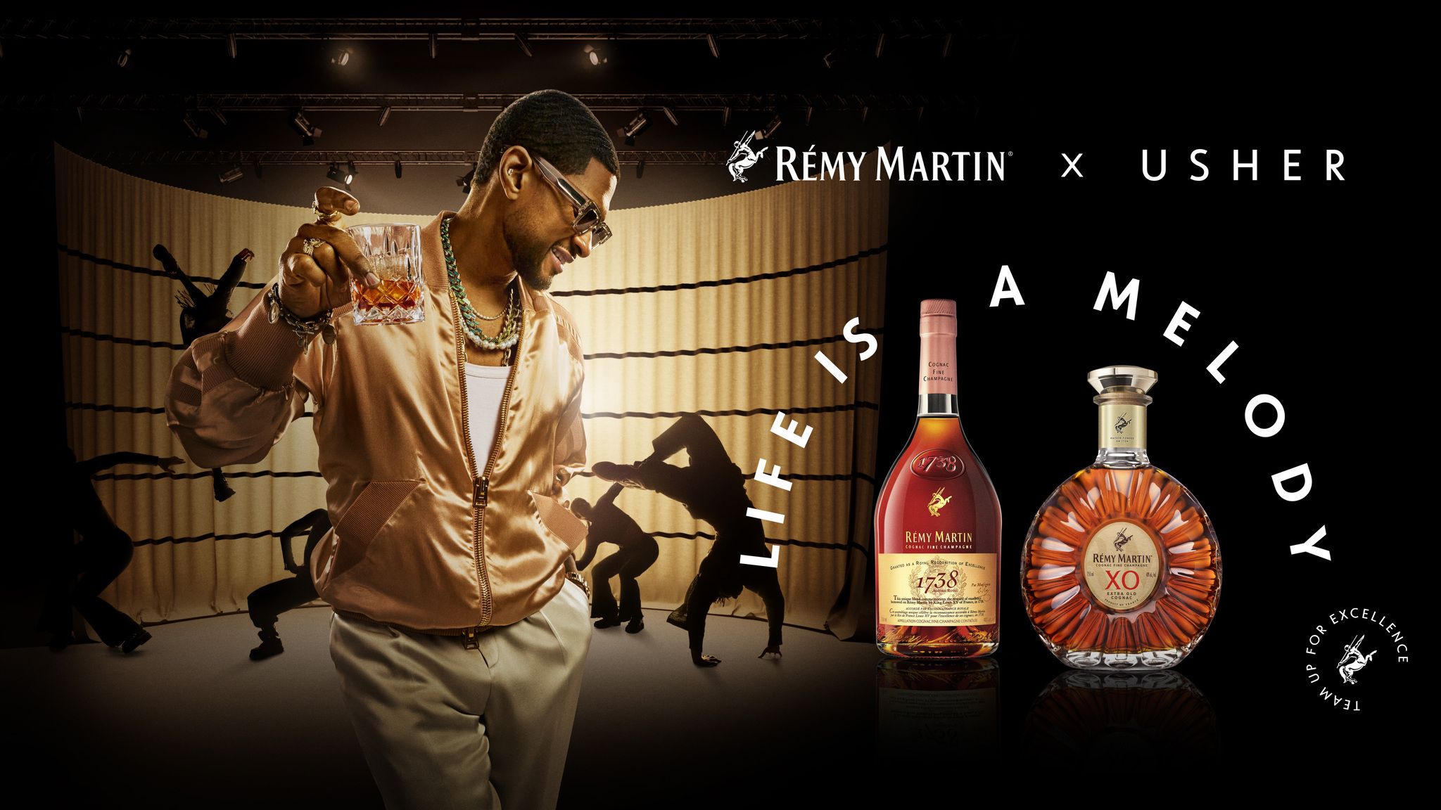 RÉMY MARTIN ȘI SUPERSTARUL USHER, ÎMPREUNĂ PENTRU A CELEBRA VIAȚA, MUZICA ȘI GUSTUL FIN AL CONIACULUI