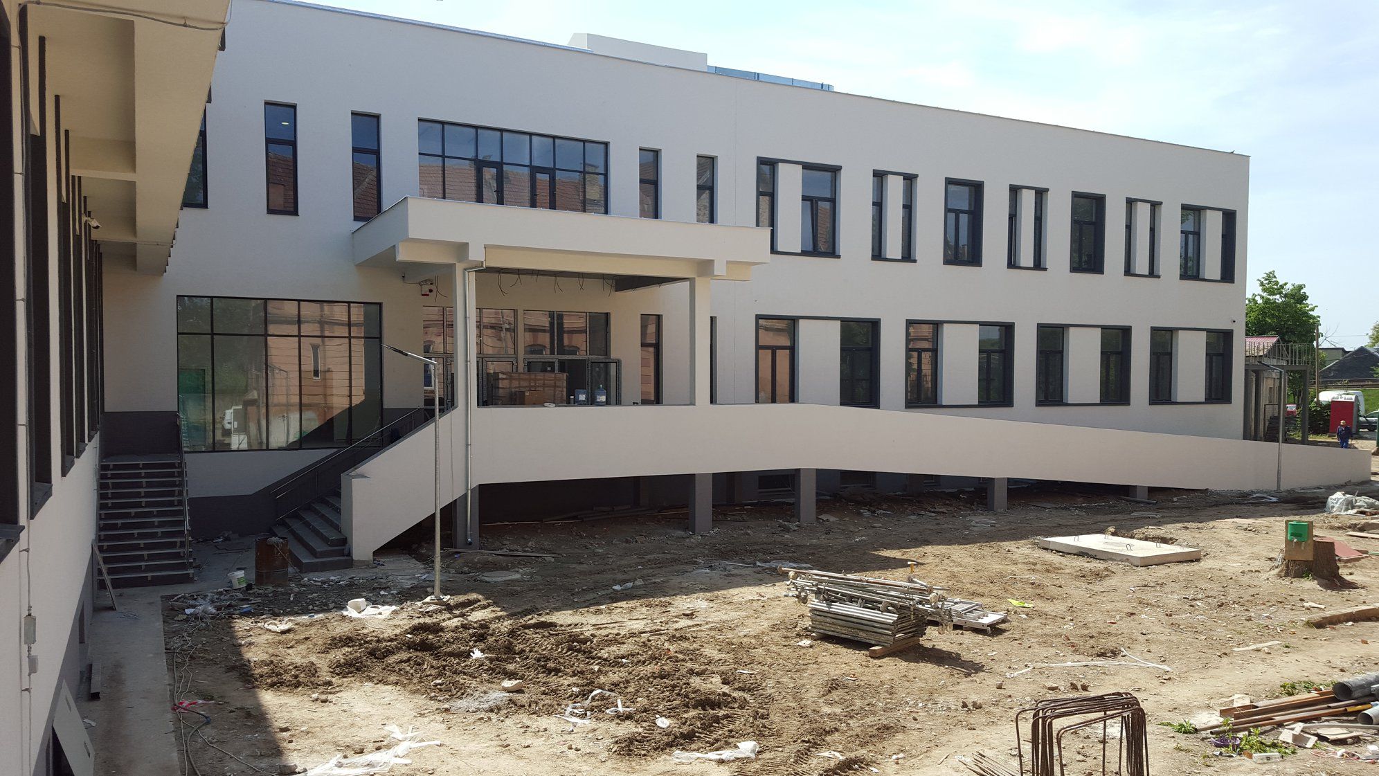 Noul spital din Lipova, Arad, va fi gata până la finalul lunii mai