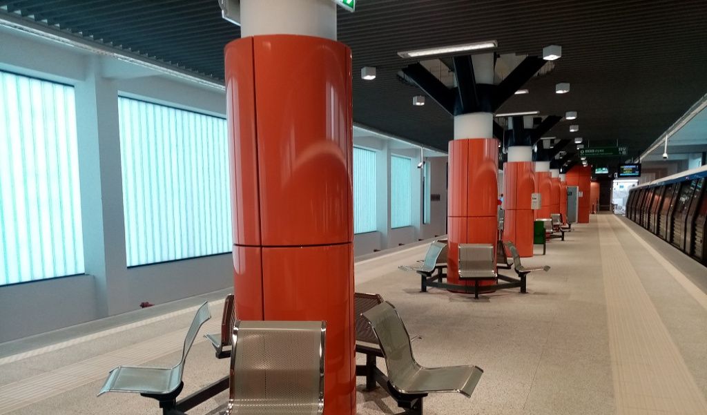 FOTO | Cum arată stația de metrou Tudor Arghezi, în care s-au investit 50 mil. euro - Imagine 2