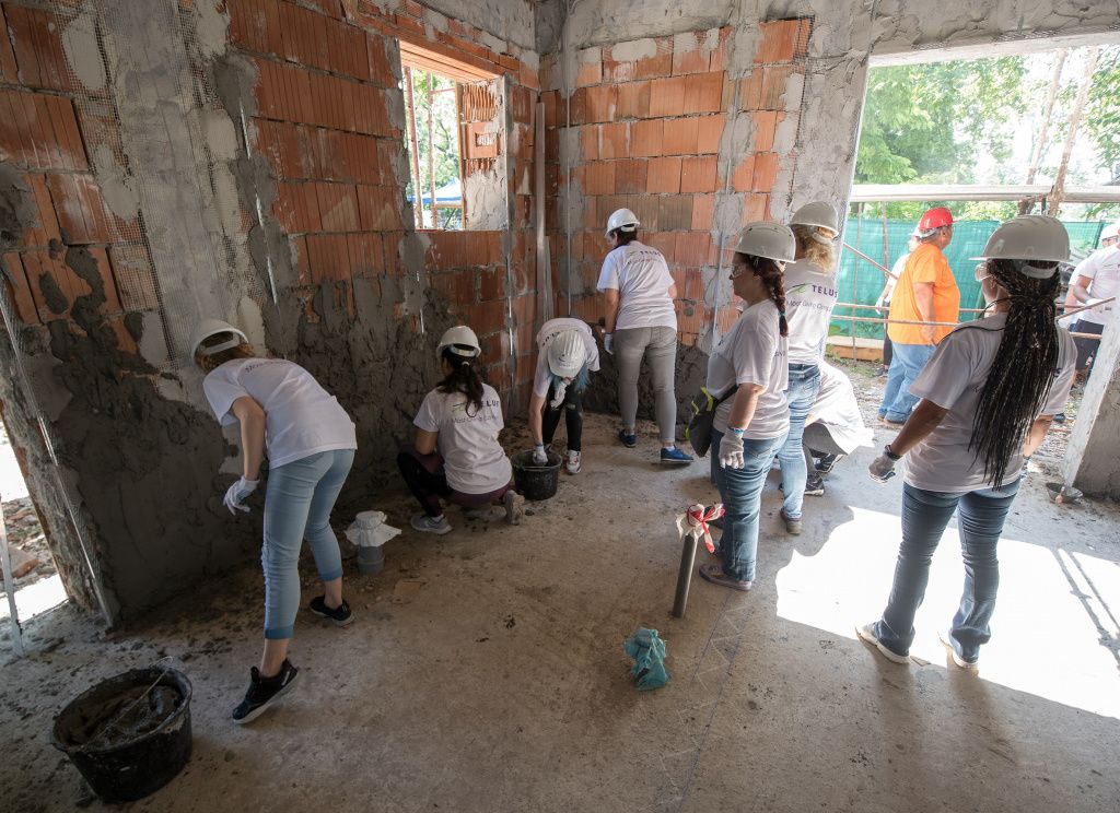 O zi de voluntariat cu echipa TELUS International - Imagine 1