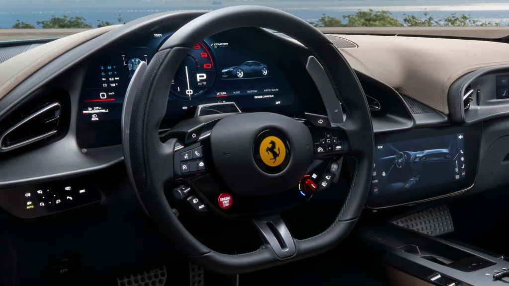 FOTO | Ferrari și-a prezentat noul model de buget. Are 4 locuri și un motor V8 - Imagine 16