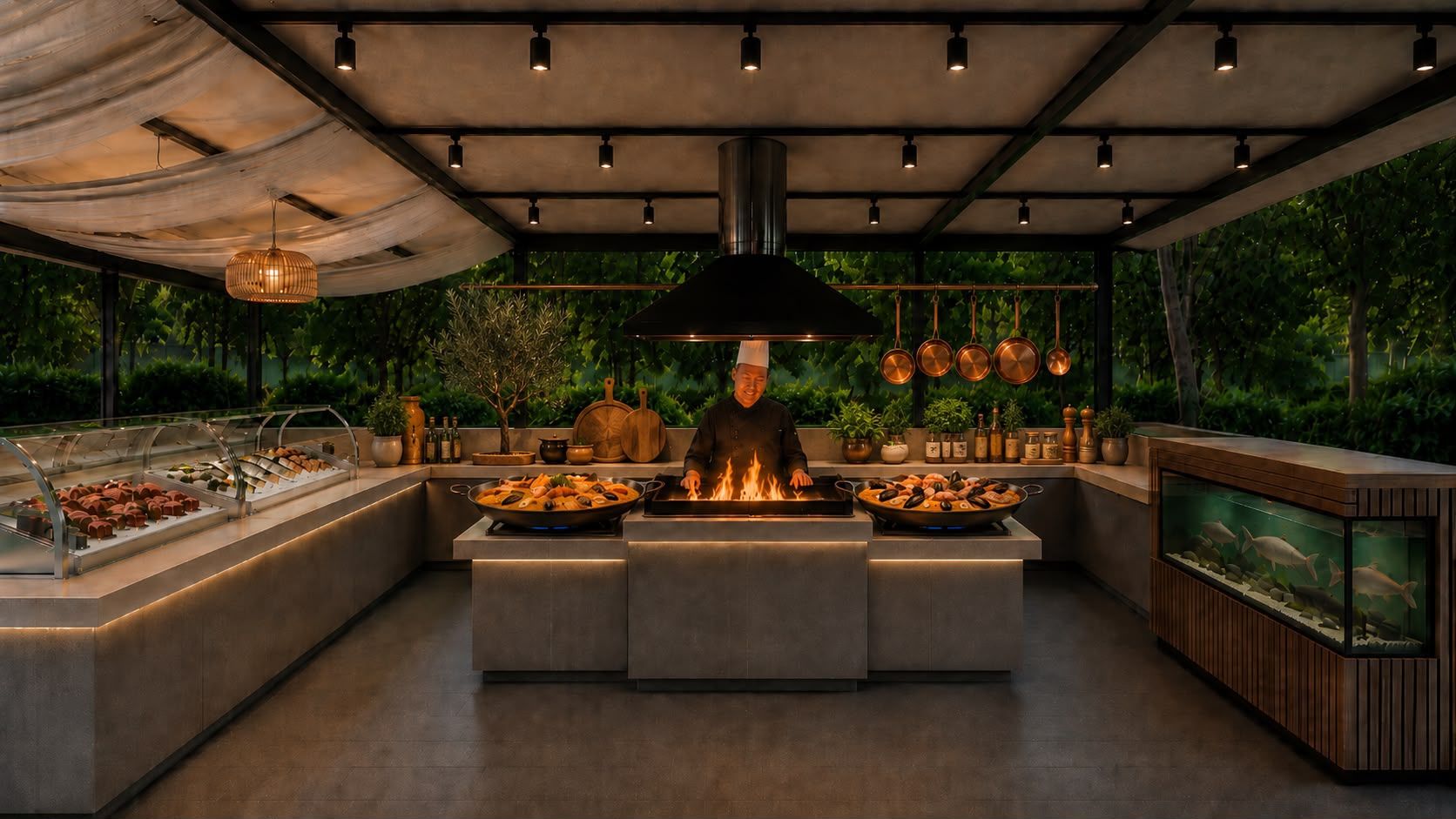 De la seară grecească la Sunday Brunch: Lacul Verde Resort transformă restaurantul într-o destinație în sine