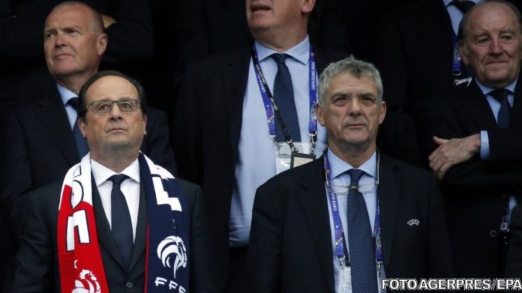 Francois Hollande: Spectatorii au ajuns la Stade de France fara probleme; Toti fanii, inclusiv romanii, s-au conformat regulilor