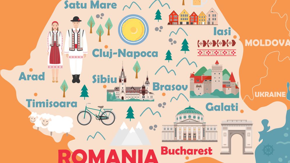 Harta economică a României: care sunt cele mai sărace județe