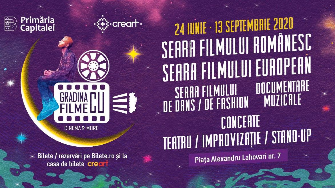 PMB anunță că Grădina cu Filme se redeschide în Piața Lahovari