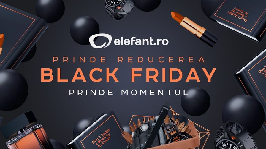 Black Friday 2022 la elefant.ro: campania se desfășoară între 7 și 13 noiembrie