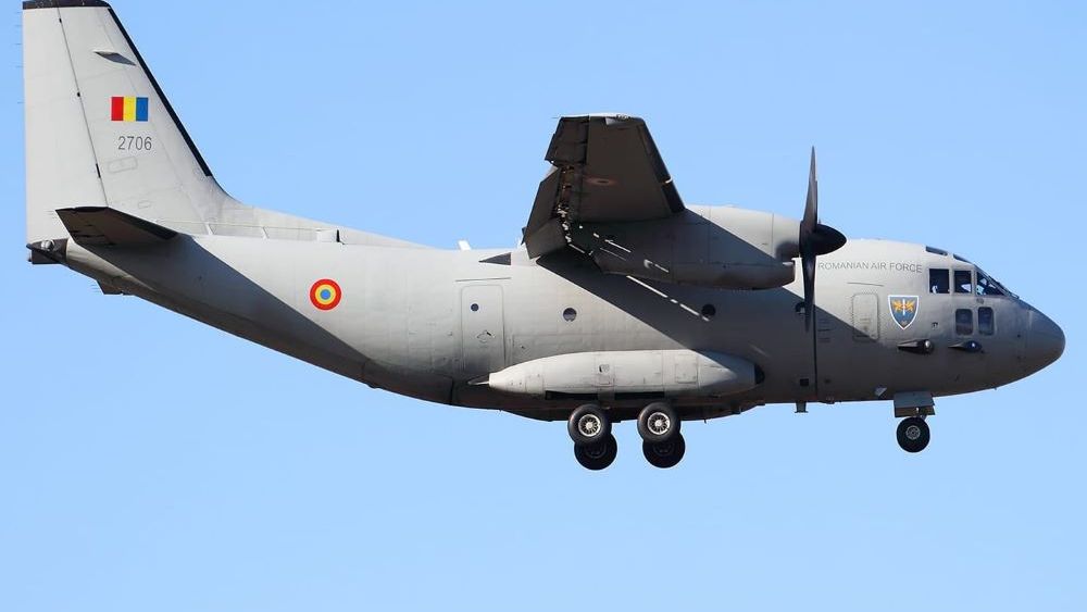 Misiune umanitară a Forţelor Aeriene Române: Un avion Spartan se îndreaptă către Iași