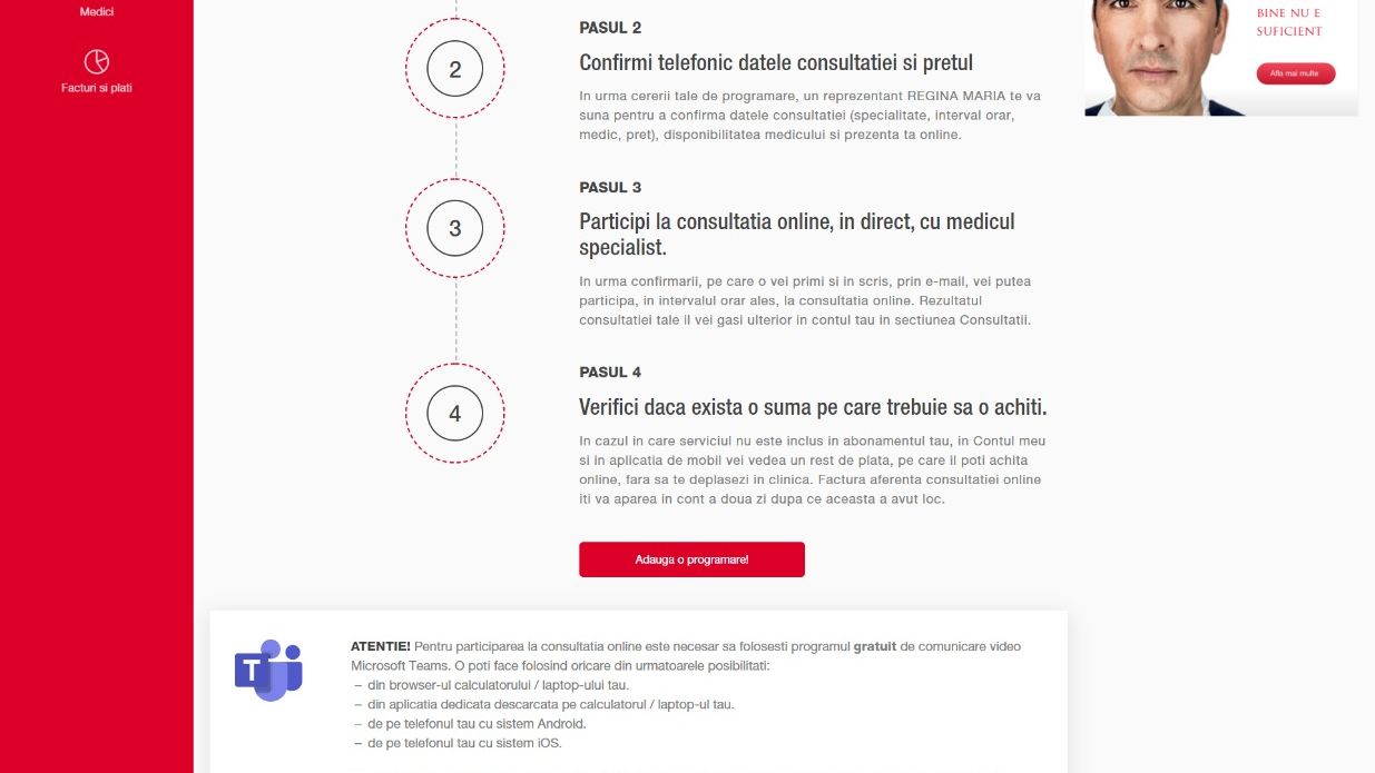 Strategia Regina Maria pe timp de pandemie. Cât de important este diagnosticul online