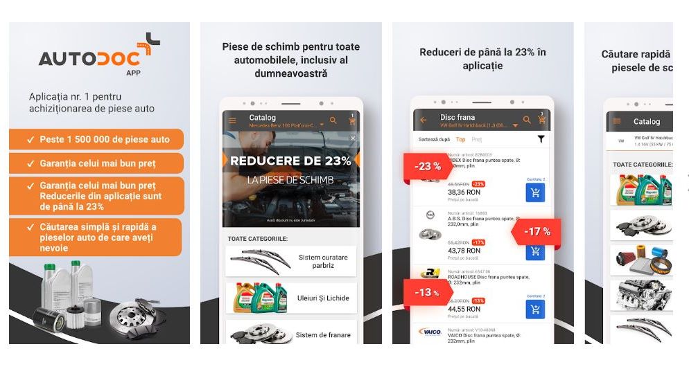 (P) S-a lansat aplicatia Autodoc App - aplicatia nr. 1 pentru achizitionarea de piese auto!