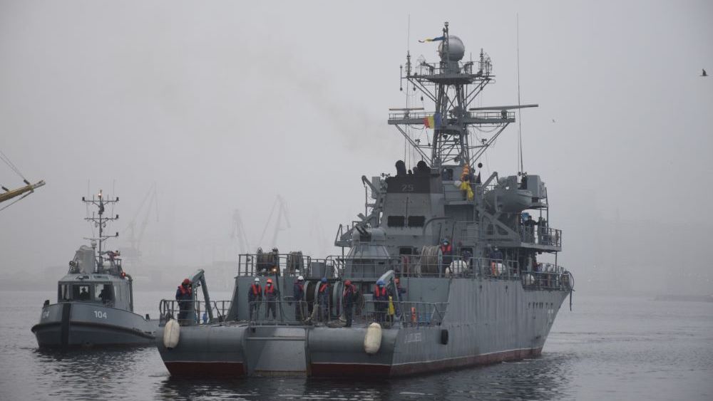 Nava militară „Locotenent Lupu Dinescu” încheie ultima misiune NATO din anul 2020