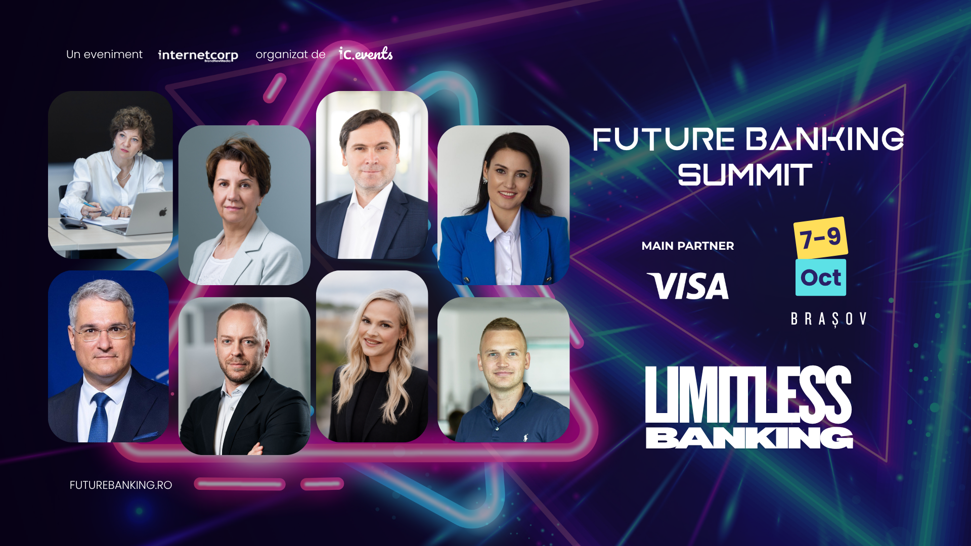 Future Banking Summit 2026 aduce între 7-9 octombrie la Brașov liderii care modelează viitorul bankingului și fintech-ului