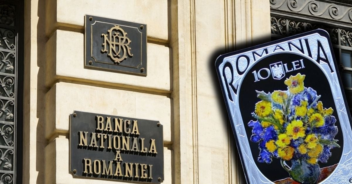 Premieră în România: BNR lansează prima monedă în formă de tablou. Este din argint și costă 1.150 de lei