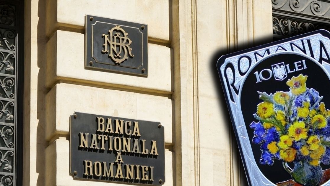 Premieră în România: BNR lansează prima monedă în formă de tablou. Este din argint și costă 1.150 de lei