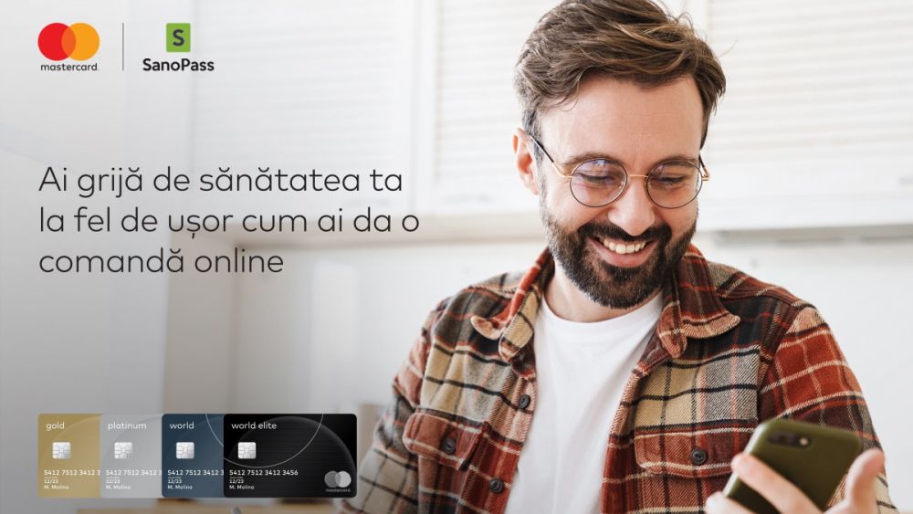 Mastercard încheie un parteneriat cu SanoPass pentru a oferi posesorilor de carduri cash-back și alte beneficii
