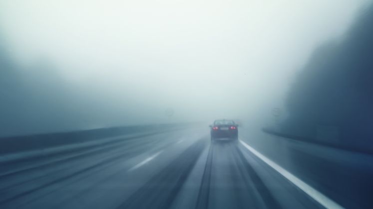 Cod galben de ceata in cinci judete: vizibilitatea este redusa pe mai multe drumuri nationale