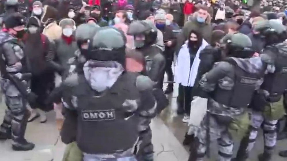 Rusia: Soţia lui Navalnîi, reţinută la protestul de la Moscova