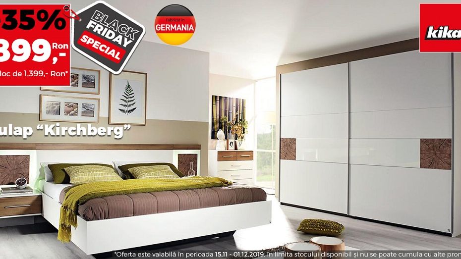 Black Friday 2019 la kika: doua saptamani cu reduceri de pana la 55%