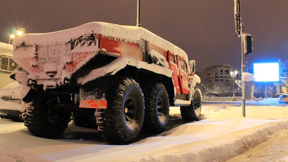 [Galerie Foto] Cum arata Bucurestiul sub prima zapada din aceasta iarna