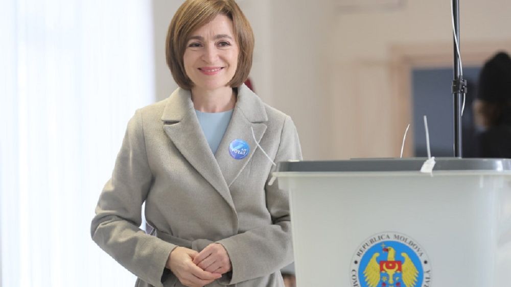 Alegeri Republica Moldova | Maia Sandu, după ieșirea de la urne: Hoţii vor să cumpere ţara, dar puterea oamenilor e infinit mai mare decât orice mârşăvie