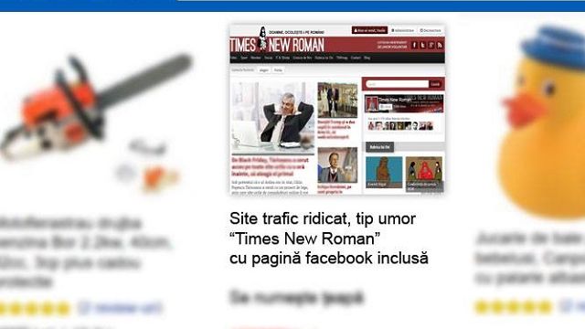 (P) Oferta de neratat! Site-ul Times New Roman, scos la vanzare pe eMAG de Black Friday