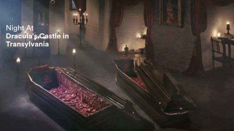 Pe urmele lui Dracula: Airbnb ofera o noapte de cazare in Castelul Bran