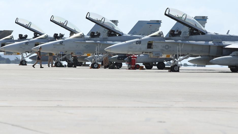 Liber la pescuit: Încă un avion de vânătoare american a căzut de pe un portavion