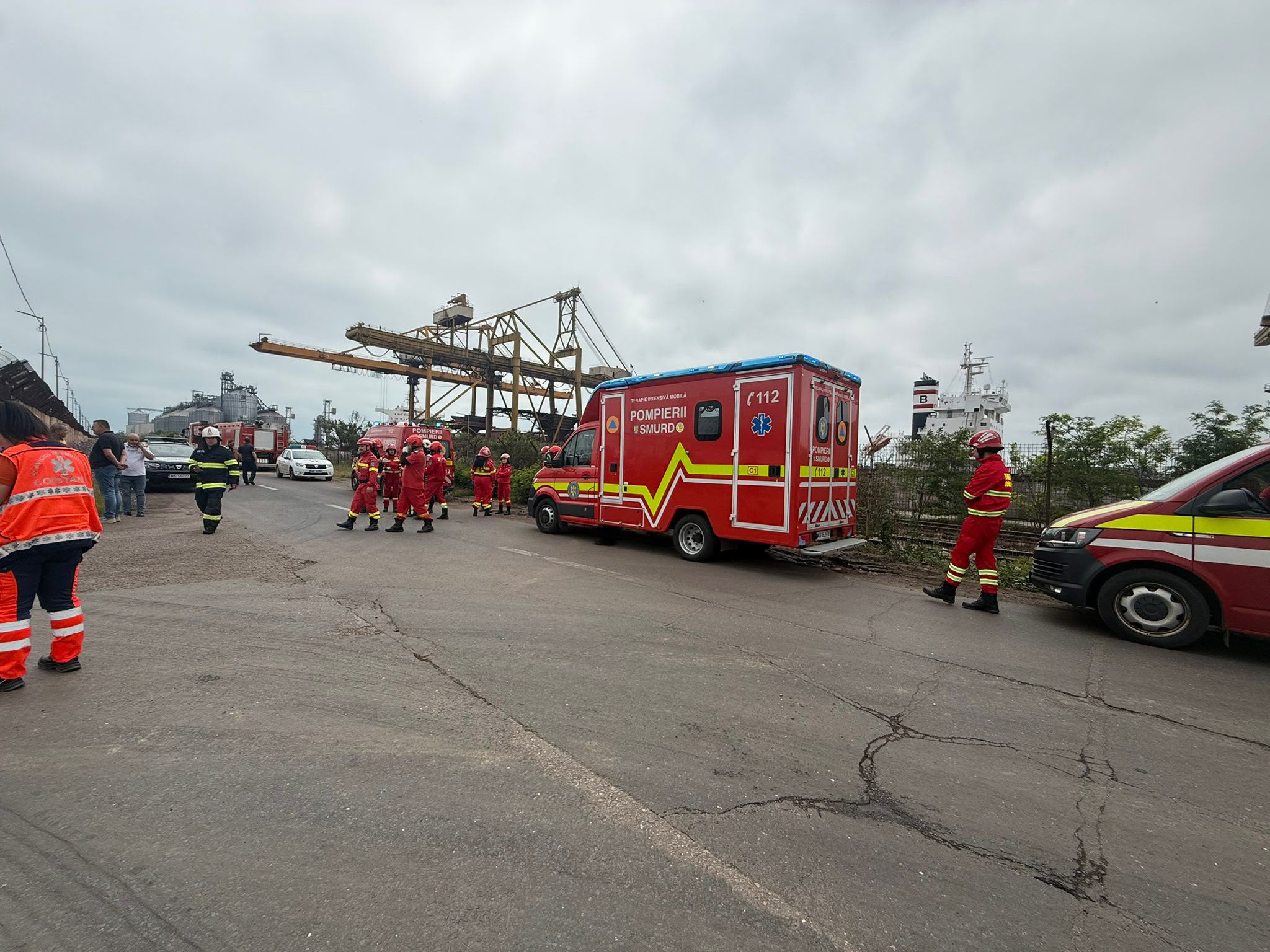 ISU Constanța: Planul Alb a fost activat la spital, după explozia dronei maritime din Portul Constanța