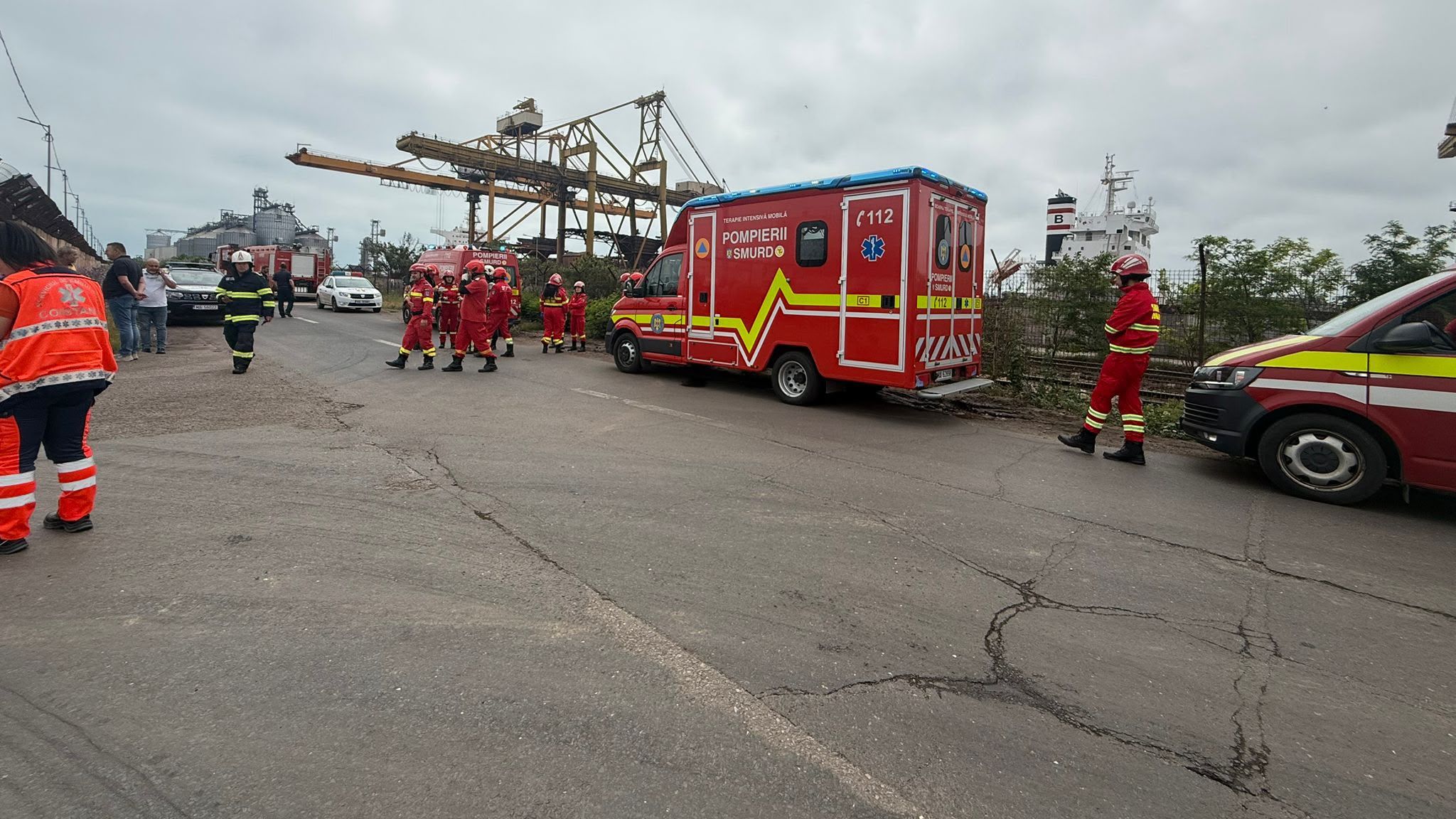 ISU Constanța: Planul Alb a fost activat la spital, după explozia dronei maritime din Portul Constanța