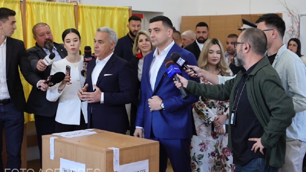 George Simion, candidatul de extremă dreapta, din nou la vot alături de Călin Georgescu: „Am votat împotriva nedreptăţilor făcute poporului român”