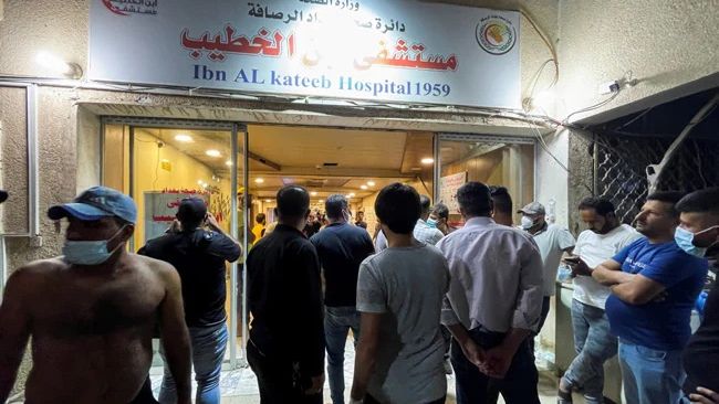 Incendiu devastator într-un spital COVID din Irak: 82 de decese până în prezent