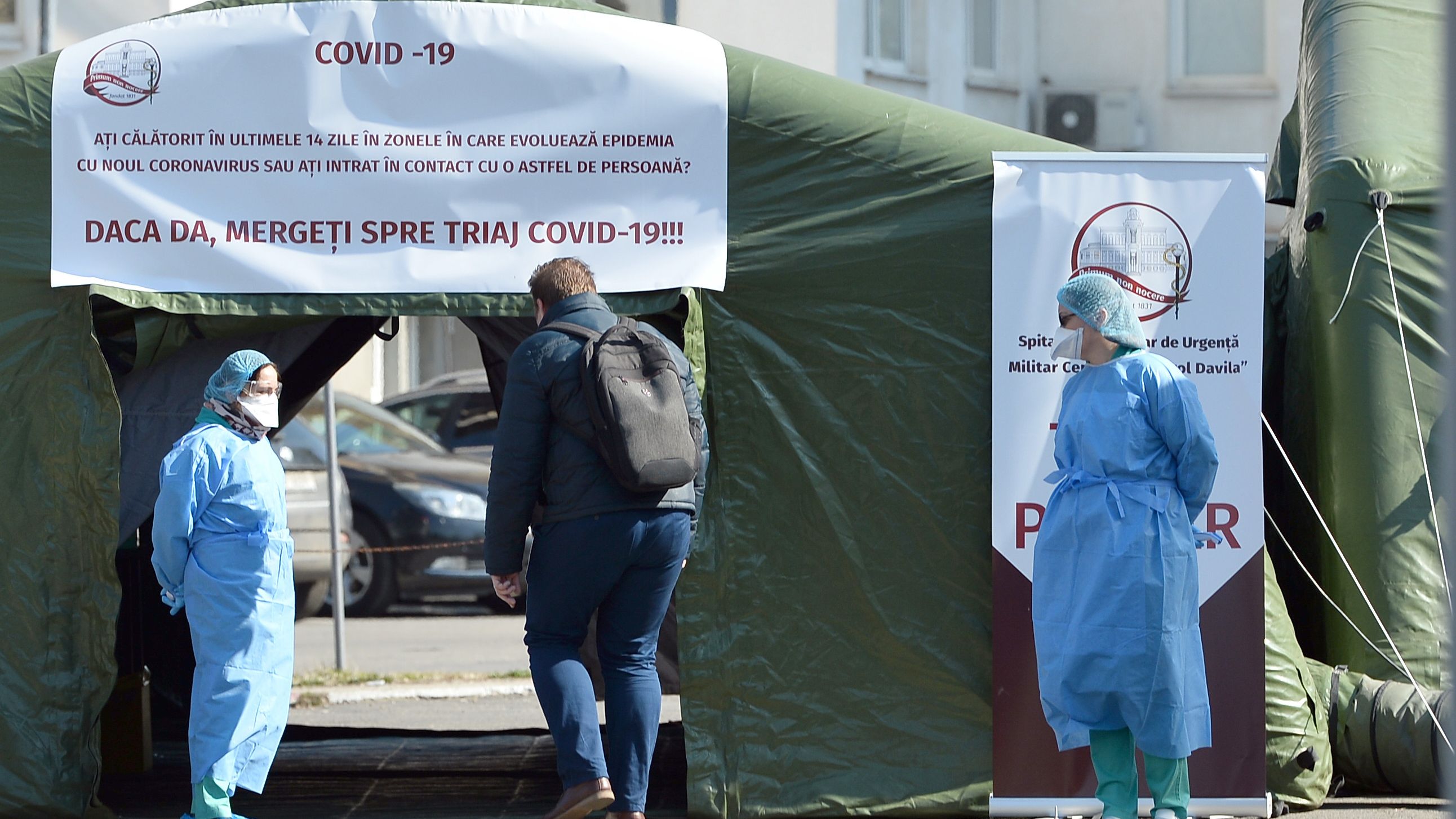 Coronavirus | Guvernul va instala un spital militar de campanie pentru tratarea pacienților cu COVID-19 în Constanța
