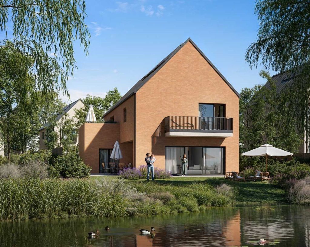FOTO | Un nou proiect imobiliar de aproape 100 mil. de euro în lângă București - Imagine 3