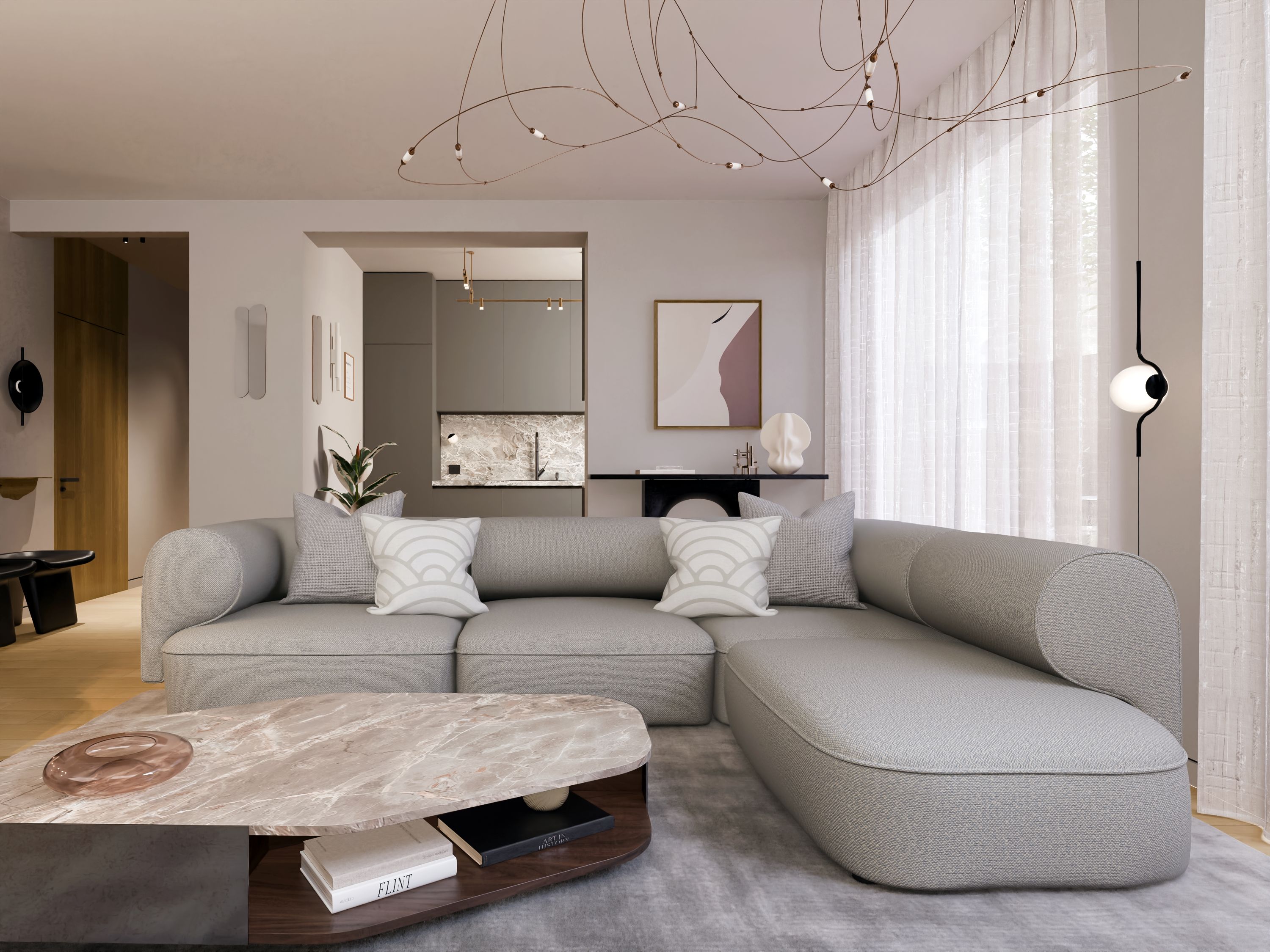 Simulări foto: apartamente pentru investitori, în cartierul Tineretului, până la 432.000 de euro pentru trei camere - Poza 11