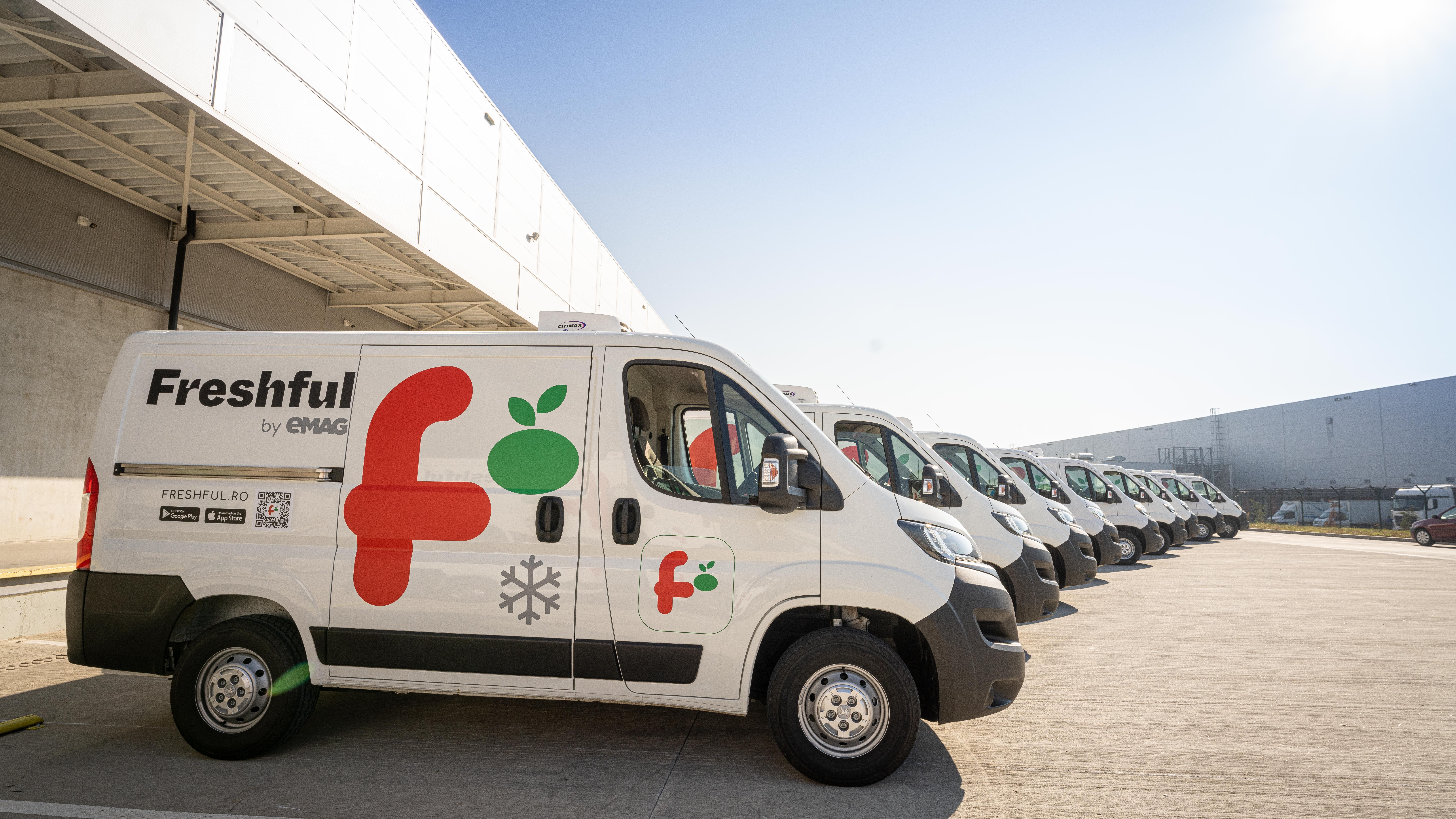 Freshful, primul hipermarket 100% online din România, alege ORTEC E-Grocery Delivery