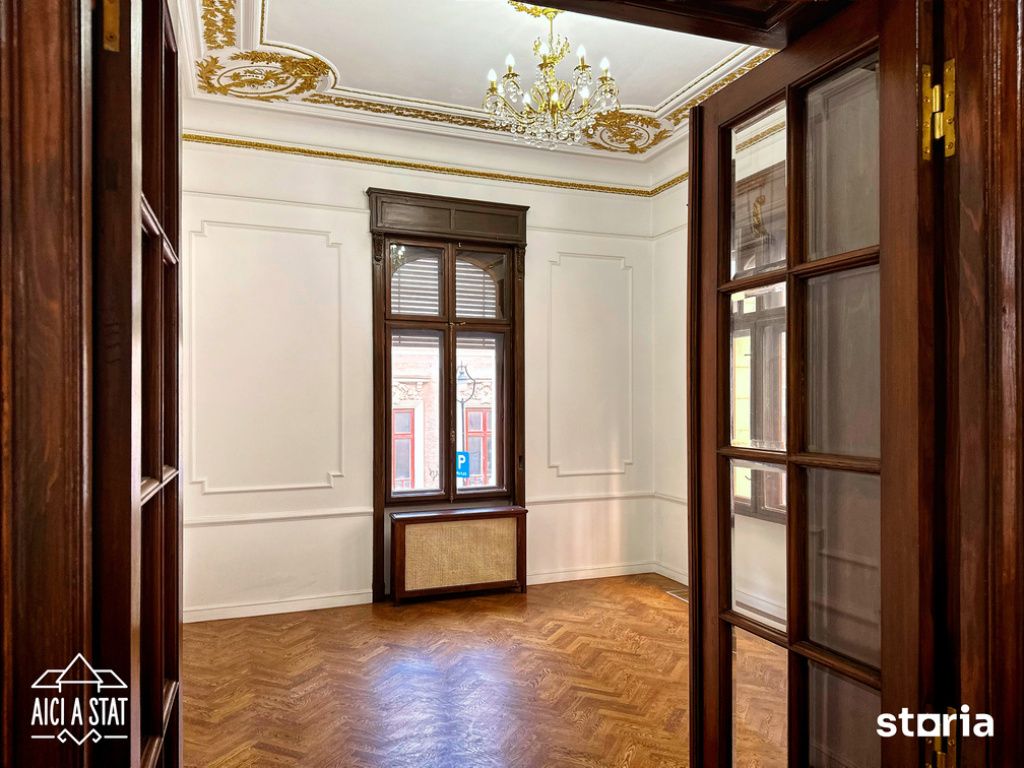 Vilă interbelică din Capitală, cu piscină și saună la demisol, scoasă la închiriere pentru 1 - Imagine 9