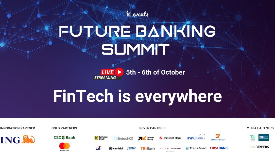 Experți din banking, fintech și marketing dezbat viitorul serviciilor financiare la Future Banking Summit