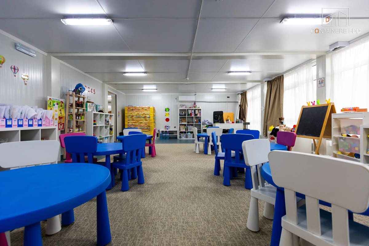 Cum pot fi utilizate containerele modulare pentru activități educaționale?