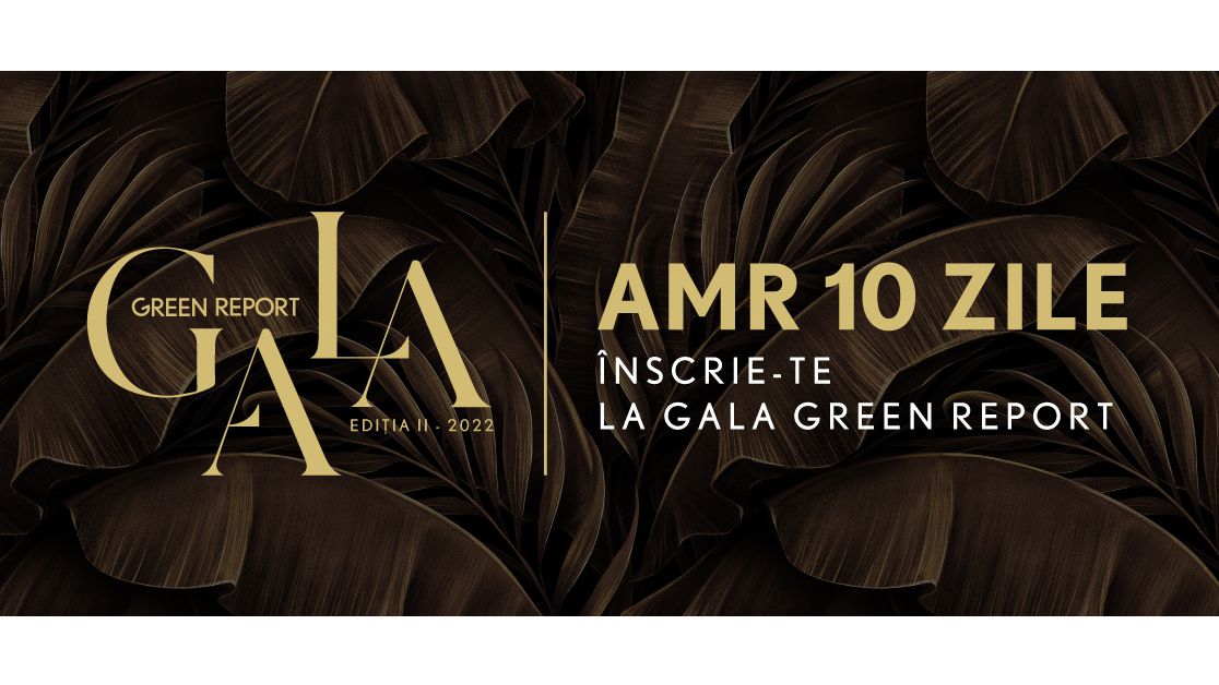 Companiile mai au doar câteva zile să se înscrie gratuit la Gala Green Report