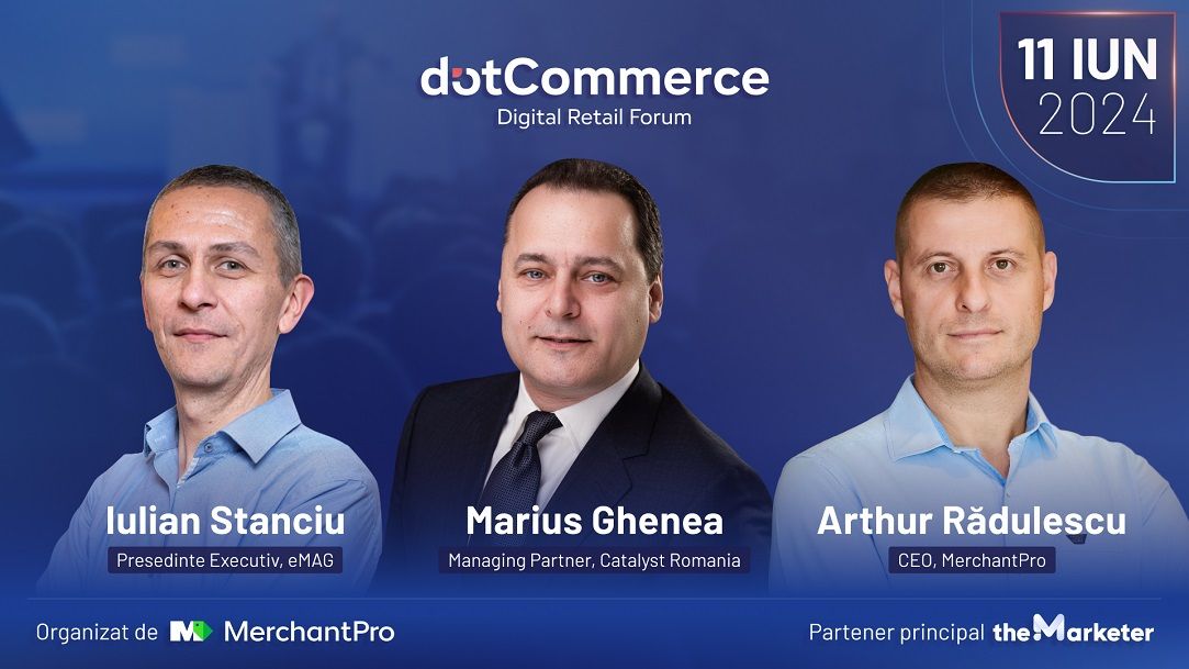 Evenimentul care îți poate duce magazinul online la următorul nivel: câteva zile ne mai despart de DotCommerce Digital Forum