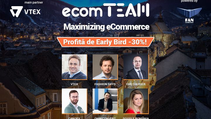 FAN Courier, Breslo si FashionDays, noi confirmari la ecomTEAM 2018