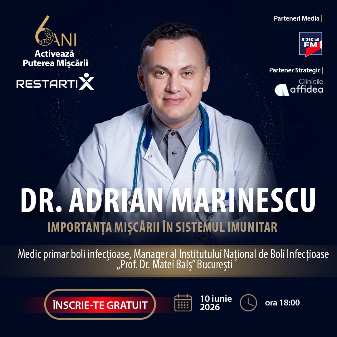 Dr. Adrian Marinescu explică exact cum contribuie mișcarea la susținerea imunității