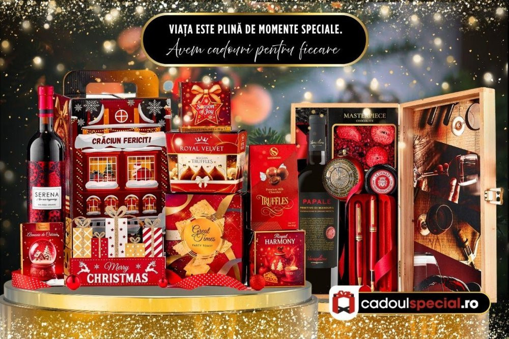 Tradiția revine în cadourile de business: coșurile de Crăciun cu vin, la mare căutare în 2026
