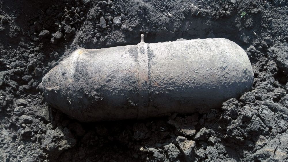 Sibiu: Un barbat a gasit o bomba de 150 de kg, neexplodata, la groapa de gunoi