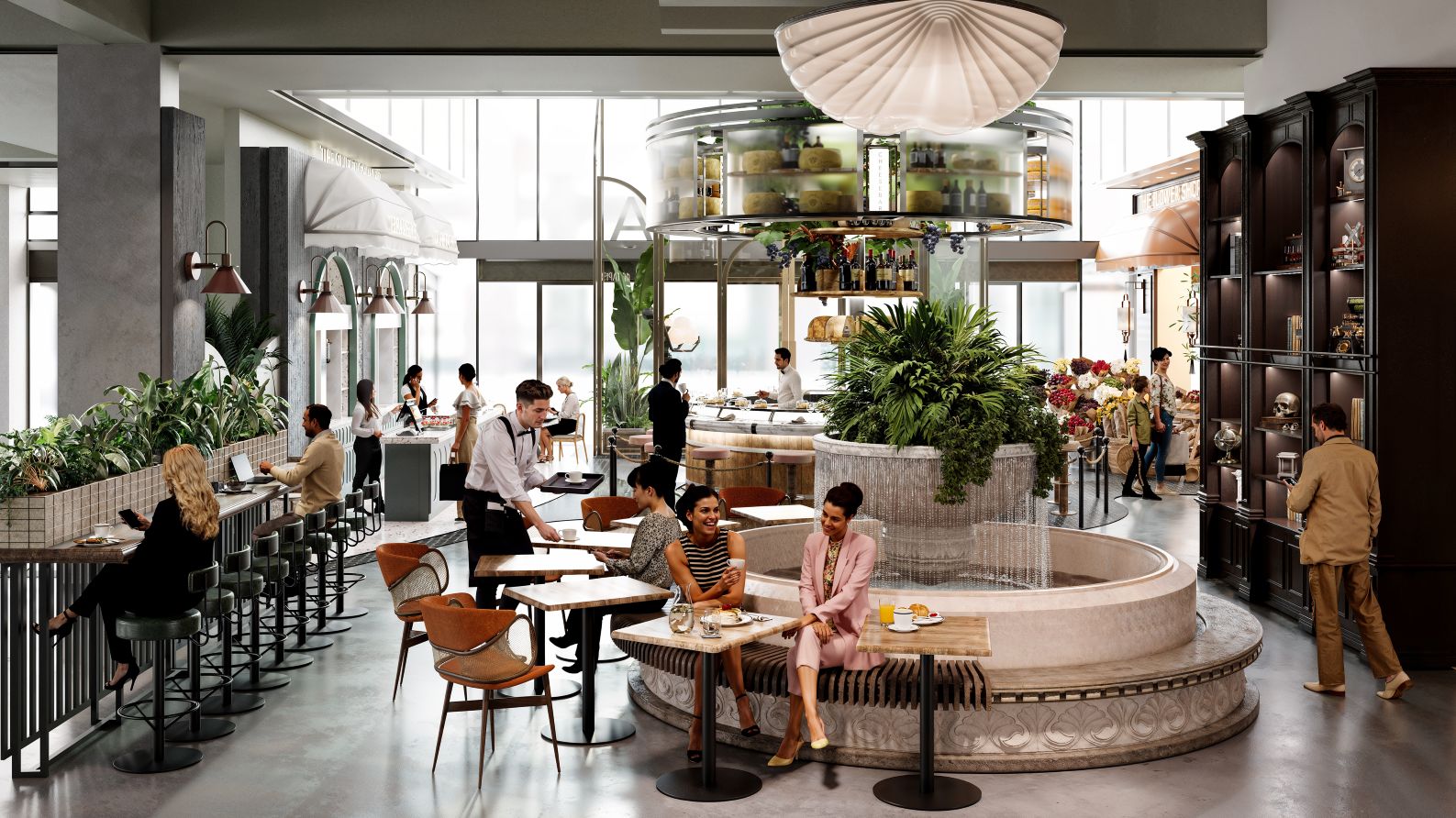 Când se deschide cel mai mare food hall din România. Lista completă a restaurantelor și brandurilor de la Marketta Food Hall