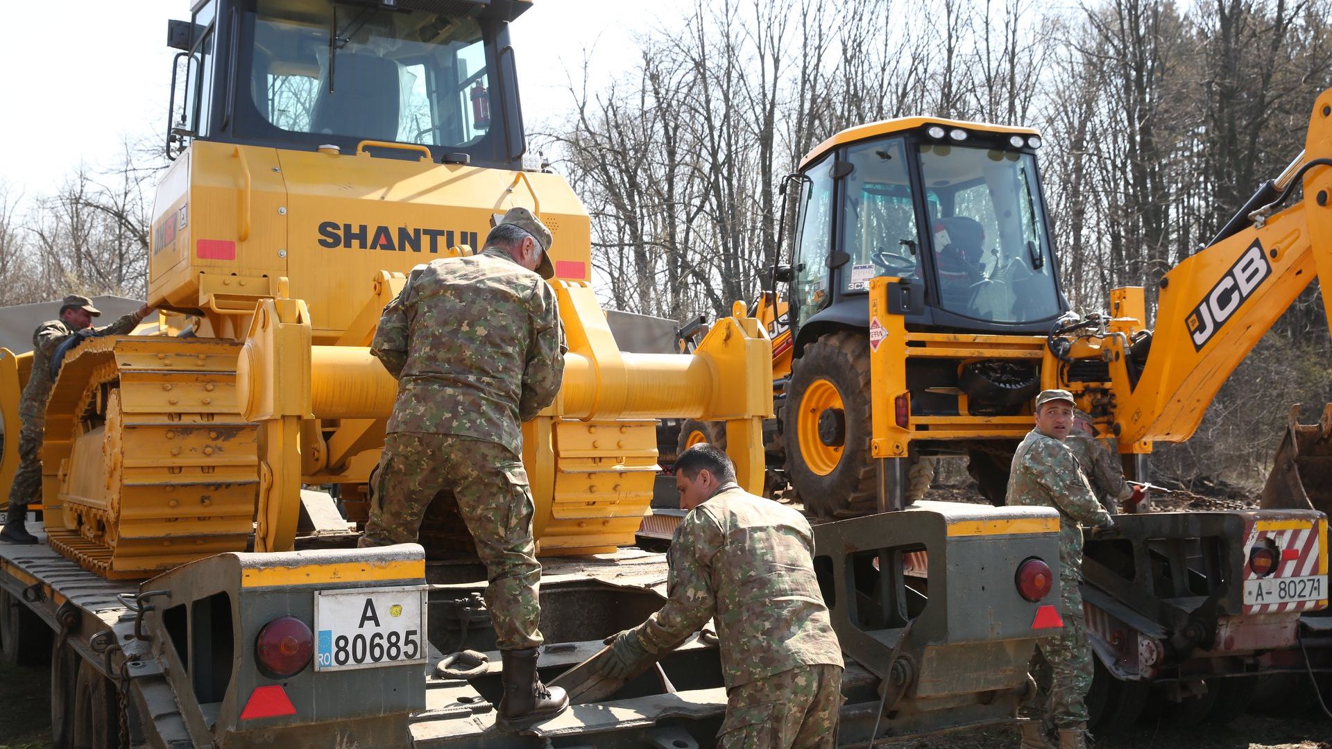 Armata a început construirea unui spital: în 5 zile va fi operațional din punct de vedere administrativ