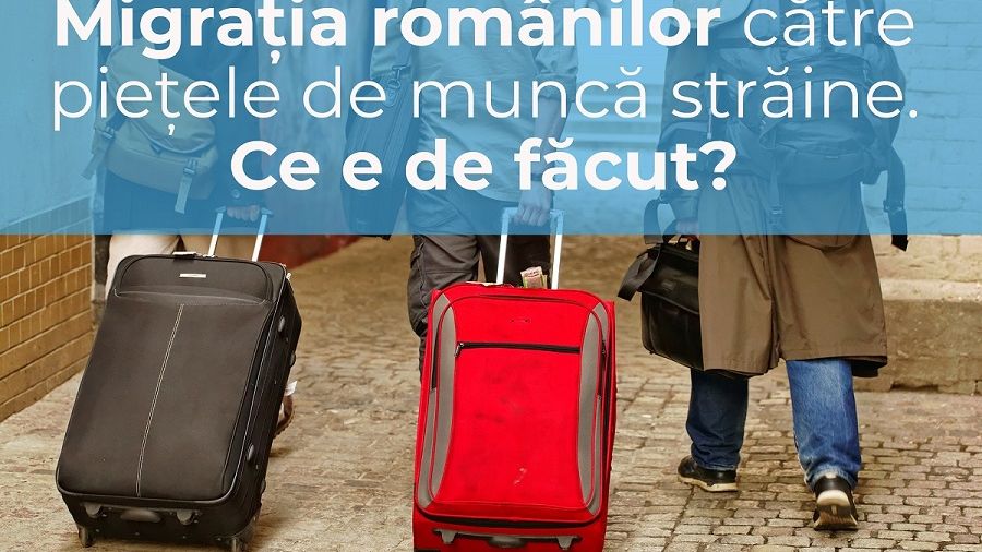 Migrația românilor către piețele de muncă străine - versiunea 2022